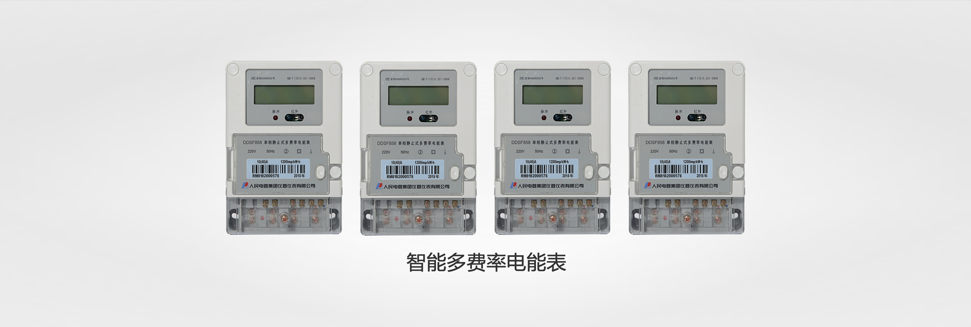 DDSF858型單相靜止式多費(fèi)率電能表系列